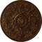 Ekena Millwork Versailles Ceiling Medallion (Fits Canopies up to 3 1/4"), 33"OD x 1 3/4"P, Root Beer Crackle CM33VERBC - alternate 1